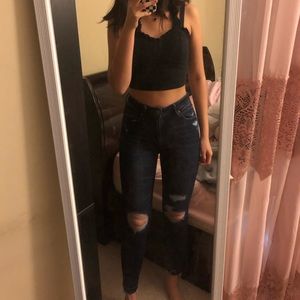 Abercrombie Dark Wash Skinny Jeans